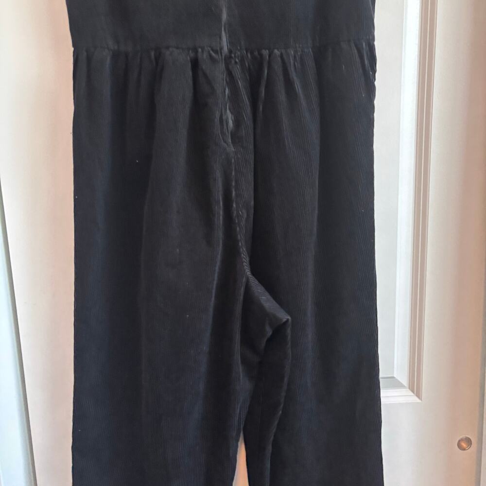 Lucy & Yak Black Corduroy Pinafore Jumpsuit - Picture 8 of 16